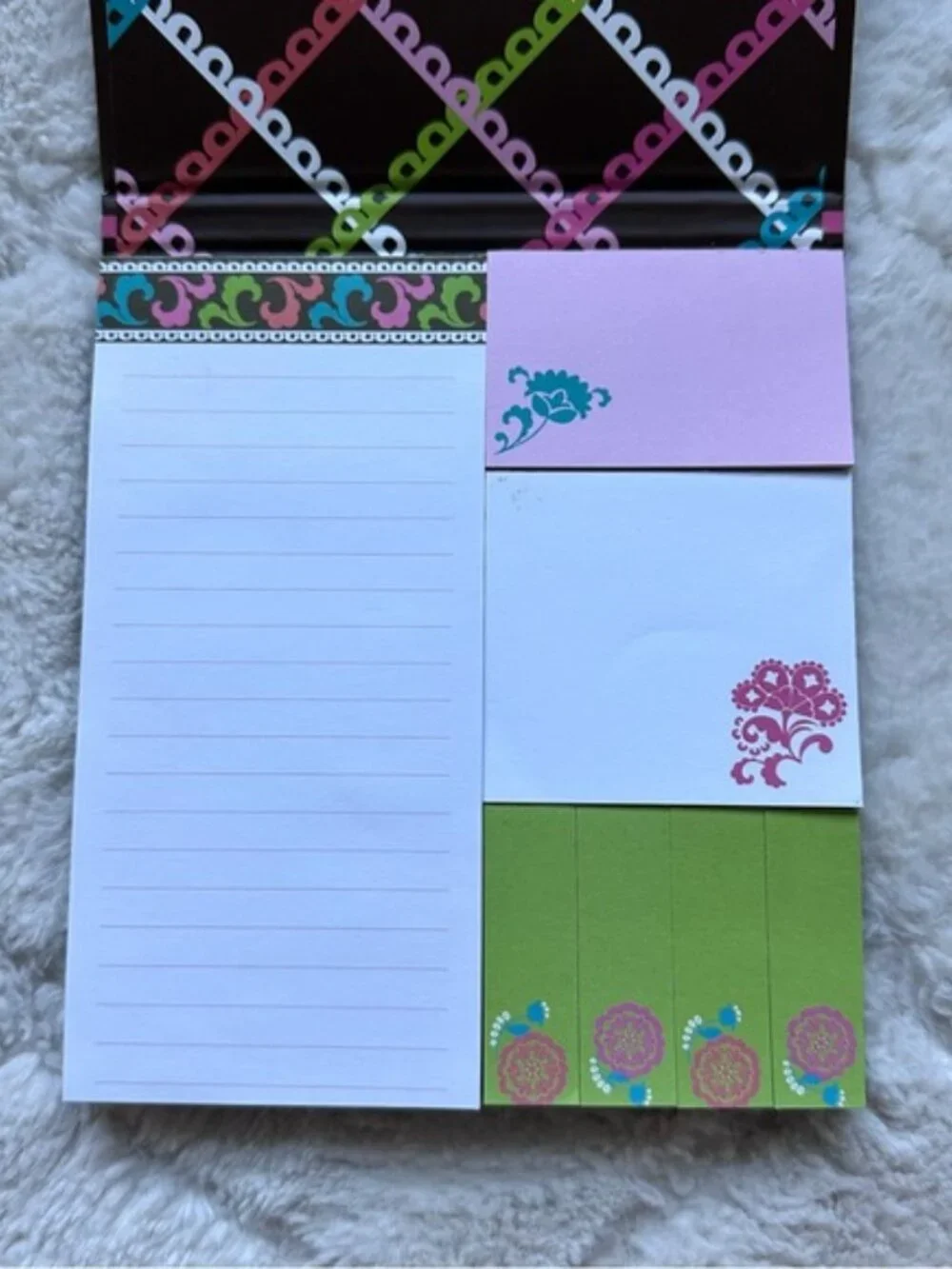 Vera Bradley | “Lola” Post It Notebook